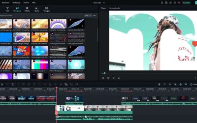 Videoeditor mit künstlicher Intelligenz von Filmora